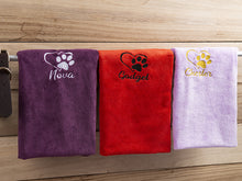 Load image into Gallery viewer, Custom Pet Towel Dog Bath Towel