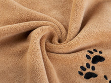 Load image into Gallery viewer, Personalized Dog Towel Embroidered Towel
