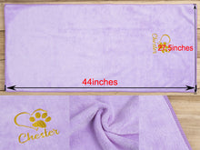 Load image into Gallery viewer, Custom Pet Towel Dog Bath Towel

