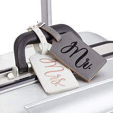 Load image into Gallery viewer, Mr. and Mrs. Honeymoon Wedding Luggage Tags
