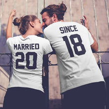 Load image into Gallery viewer, Married Since Anniversary T-Shirts
