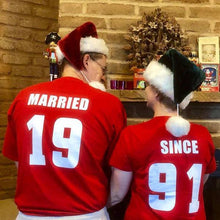 Load image into Gallery viewer, Married Since Anniversary T-Shirts
