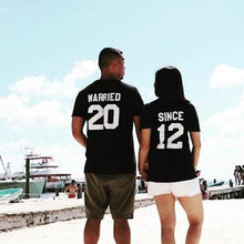 Load image into Gallery viewer, Married Since Anniversary T-Shirts
