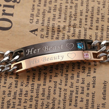 Load image into Gallery viewer, Customized Couple Bracelets, His and Hers Couple Bracelet
