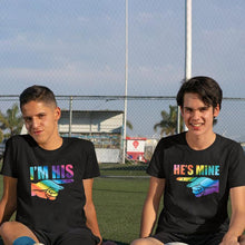 Load image into Gallery viewer, I'm His He's Mine Male Couple Shirt

